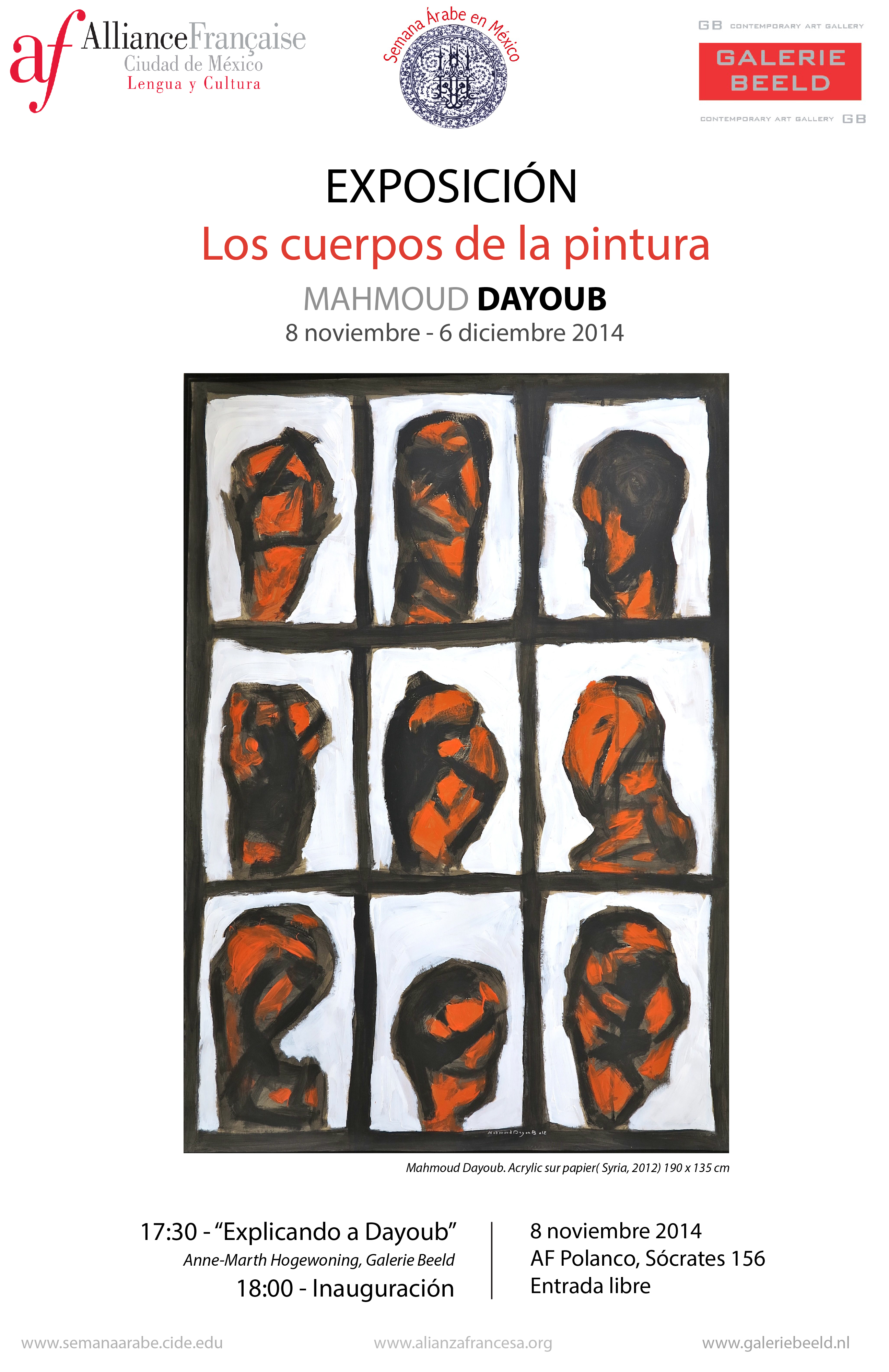 Cartel_Exposición_M. Dayoub